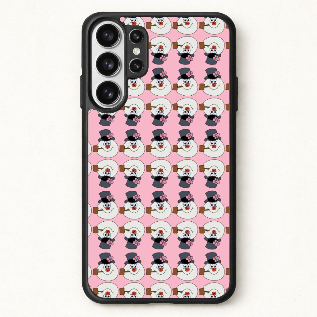 Pattern - Snowman Phone Case for Galaxy S26 Ultra