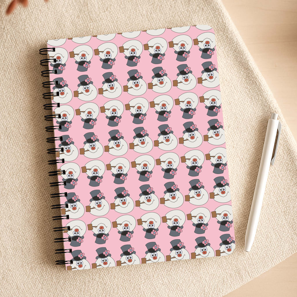 Pattern - Snowman Notebook