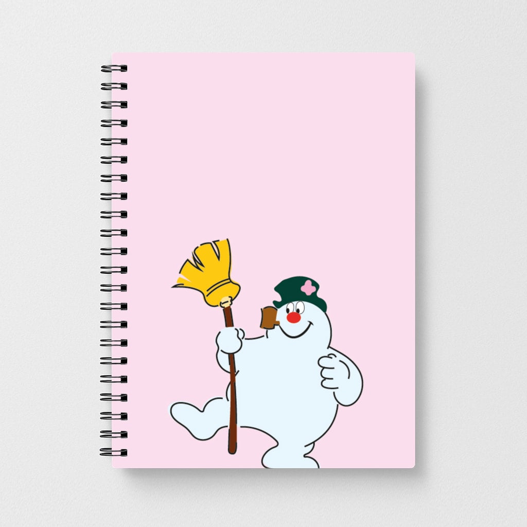 Broom - Snowman Notebook