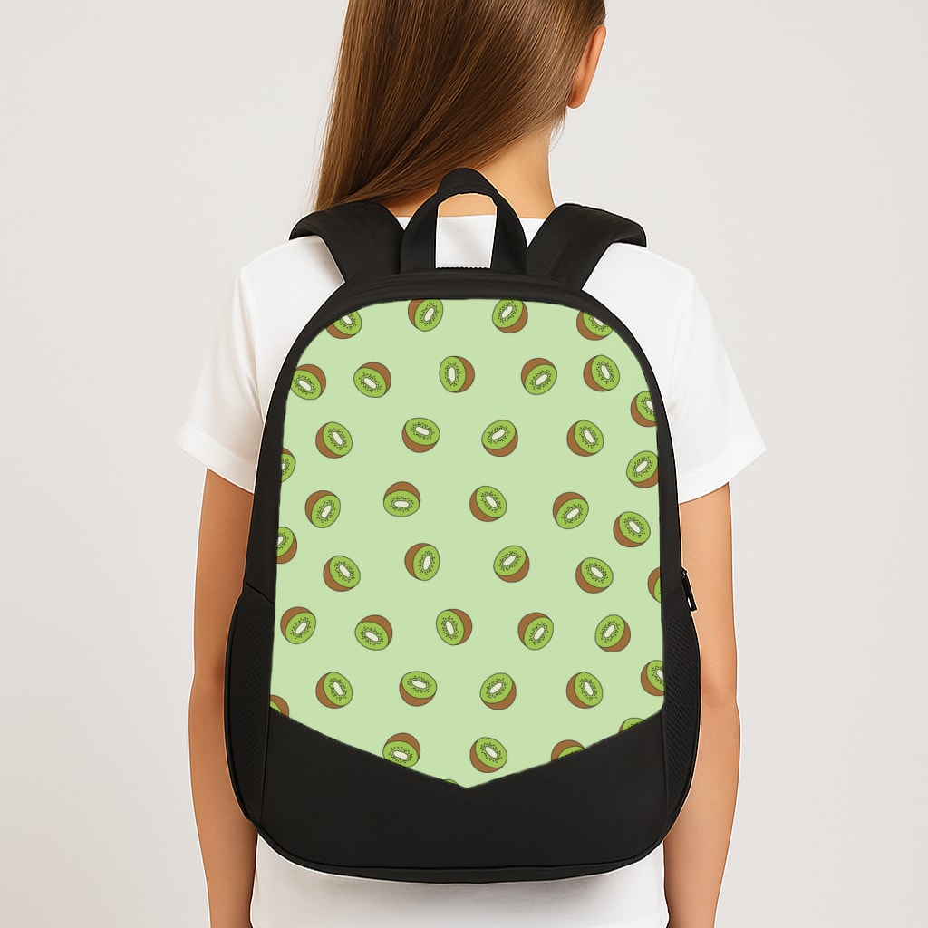 Kiwis - Fruit Patterns Large School Bag