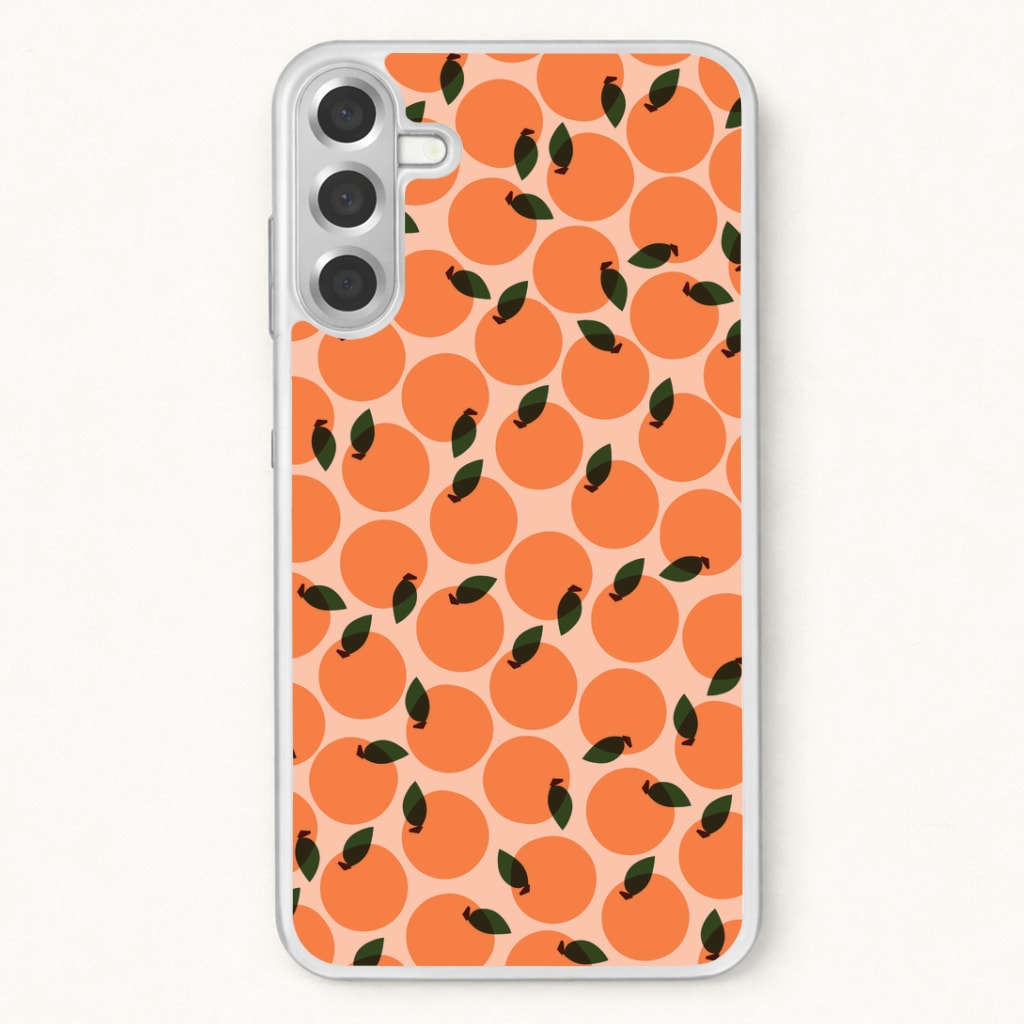 Oranges - Fruit Patterns Phone Case for Galaxy A37