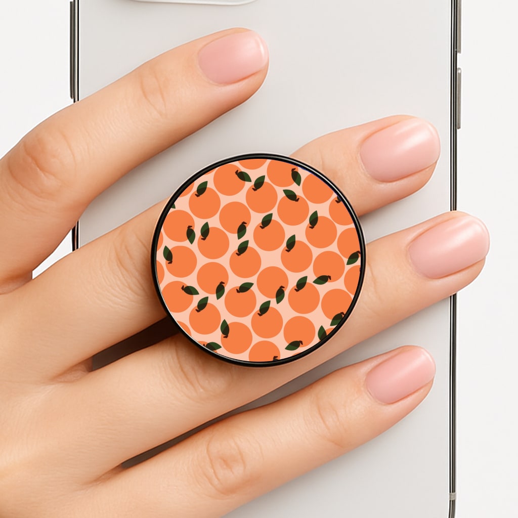 Oranges - Fruit Patterns Phone Grip