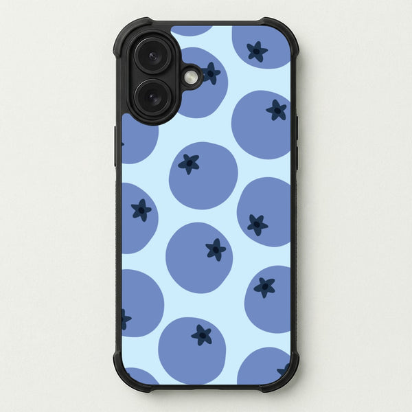 Blueberries - Fruit Patterns Phone Case — Bumper case
