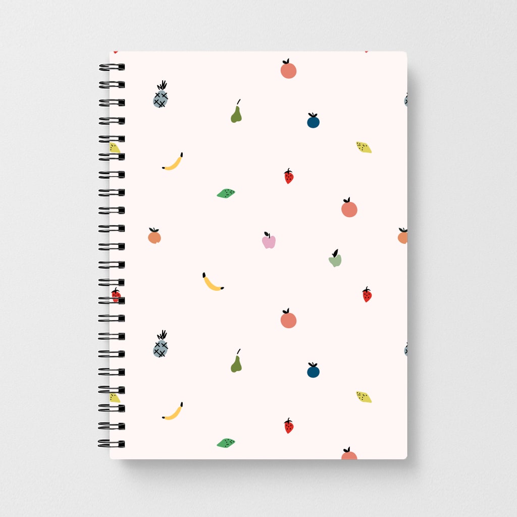 Mini Fruits - Fruit Patterns Notebook