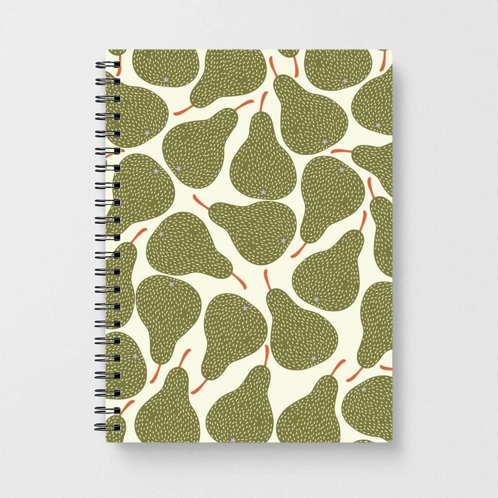 Pears - Fruit Patterns Notebook