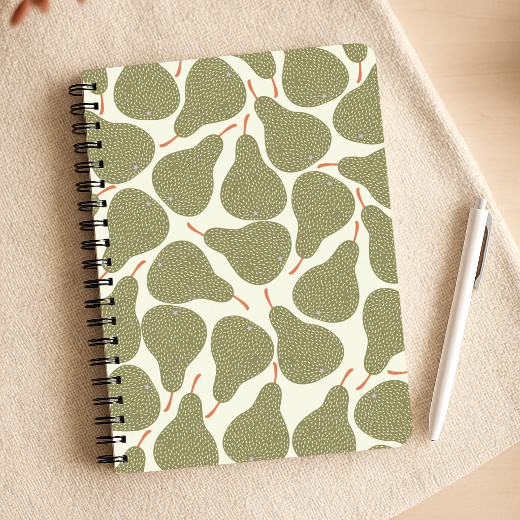 Pears - Fruit Patterns Notepad