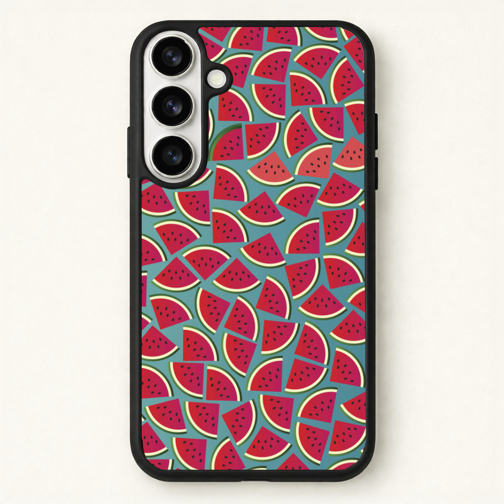 Watermelons - Fruit Patterns Phone Case for Galaxy S26 Plus