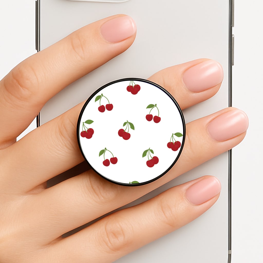 Cherries - Fruit Patterns Phone Grip