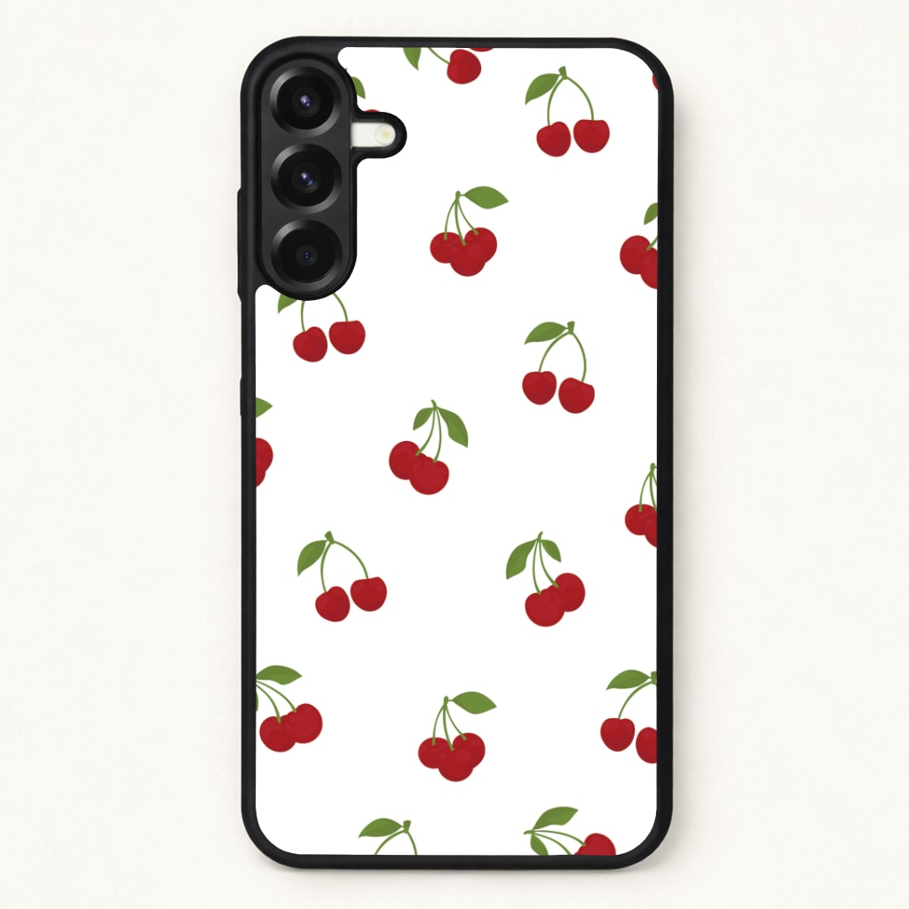 Cherries - Fruit Patterns Phone Case for Galaxy A57
