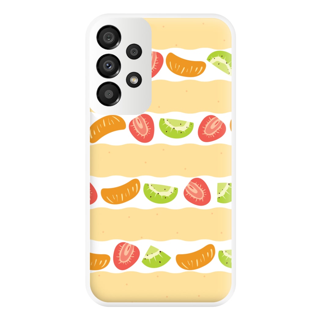 Fruit Sando Pattern Phone Case for Galaxy A33