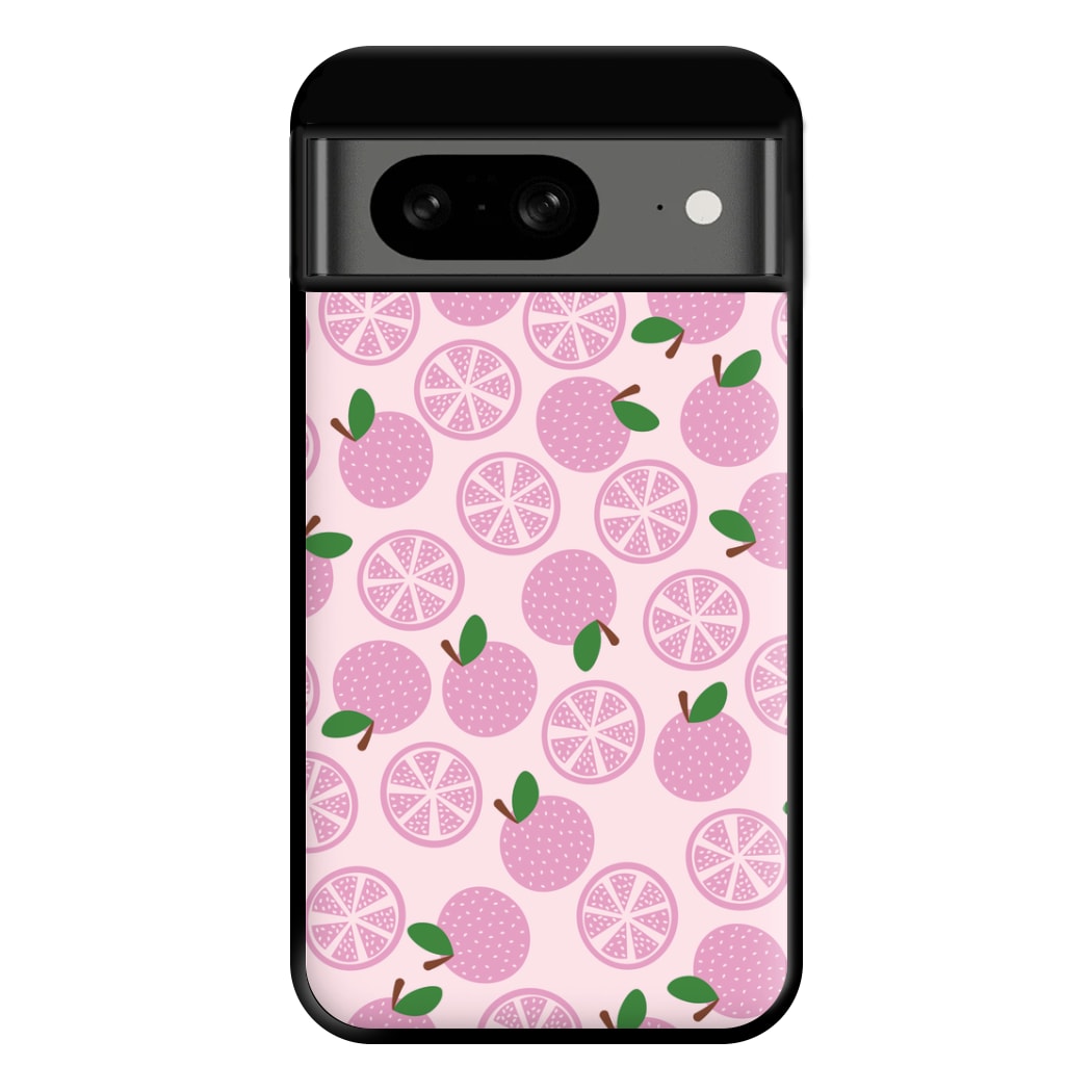 Textured Grapefruit Pattern Phone Case for Google Pixel 8
