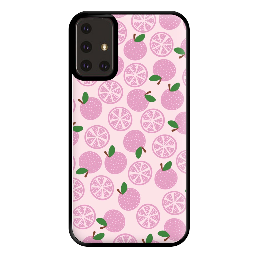 Textured Grapefruit Pattern Phone Case for Galaxy A71
