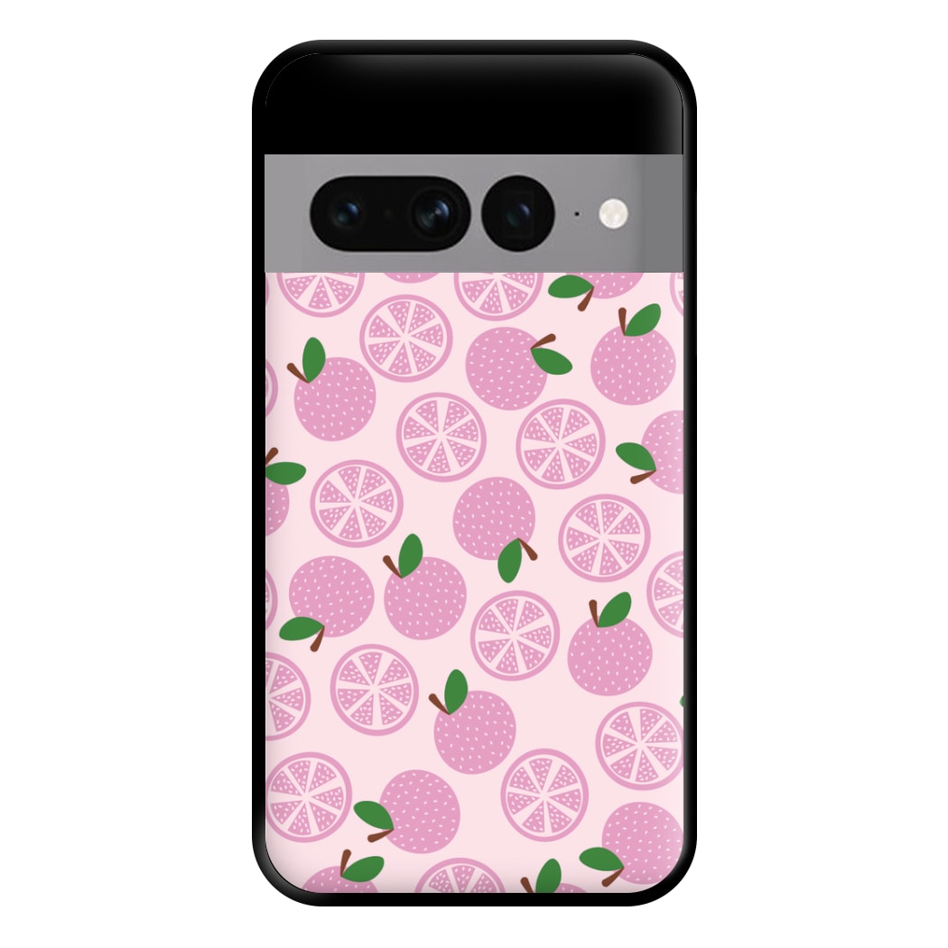 Textured Grapefruit Pattern Phone Case for Google Pixel 7 Pro