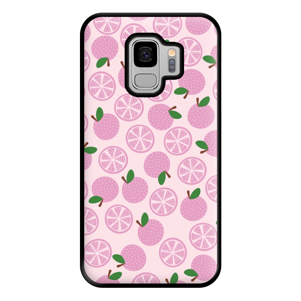 Textured Grapefruit Pattern Phone Case for Galaxy S9 Plus
