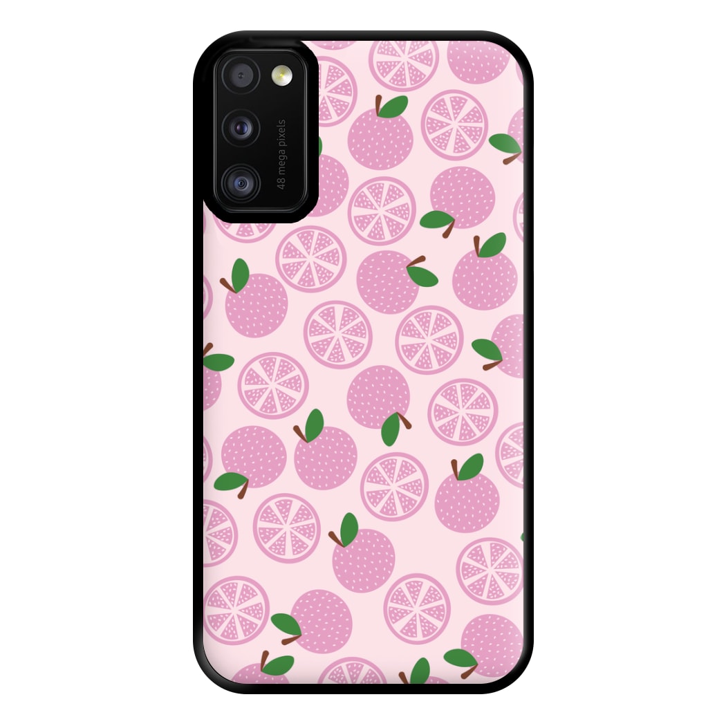 Textured Grapefruit Pattern Phone Case for Galaxy A41