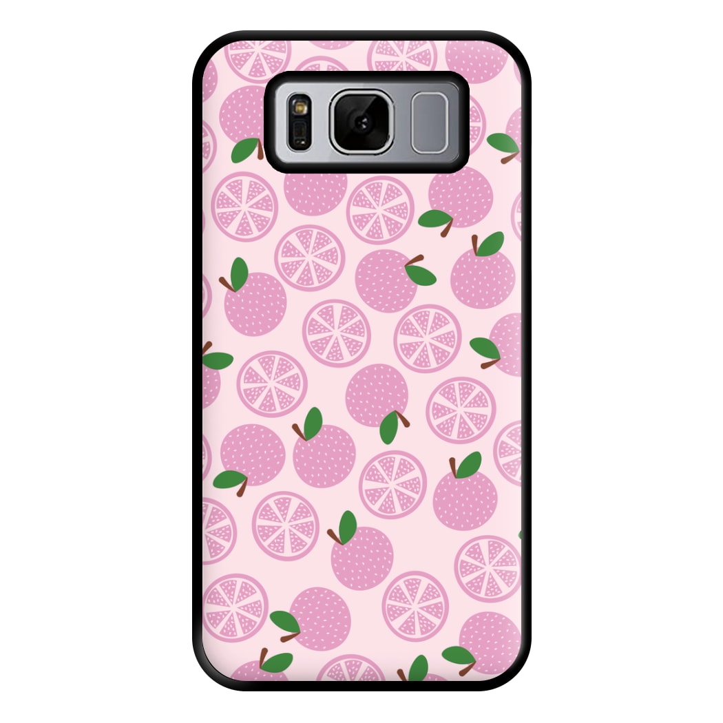 Textured Grapefruit Pattern Phone Case for Galaxy S8 Plus