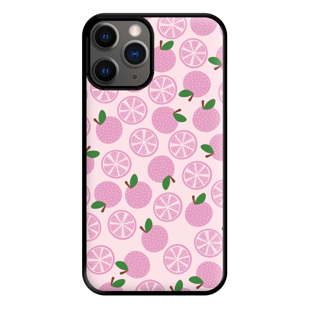 Textured Grapefruit Pattern Phone Case for iPhone 12 Pro Max