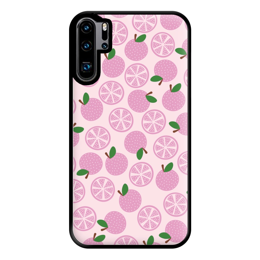 Textured Grapefruit Pattern Phone Case for Huawei P30 Pro
