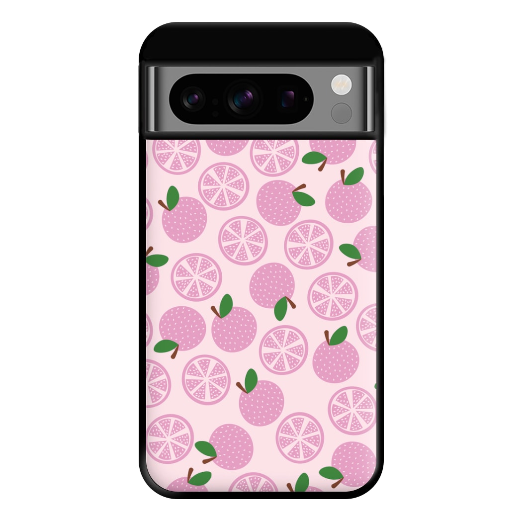 Textured Grapefruit Pattern Phone Case for Google Pixel 8 Pro