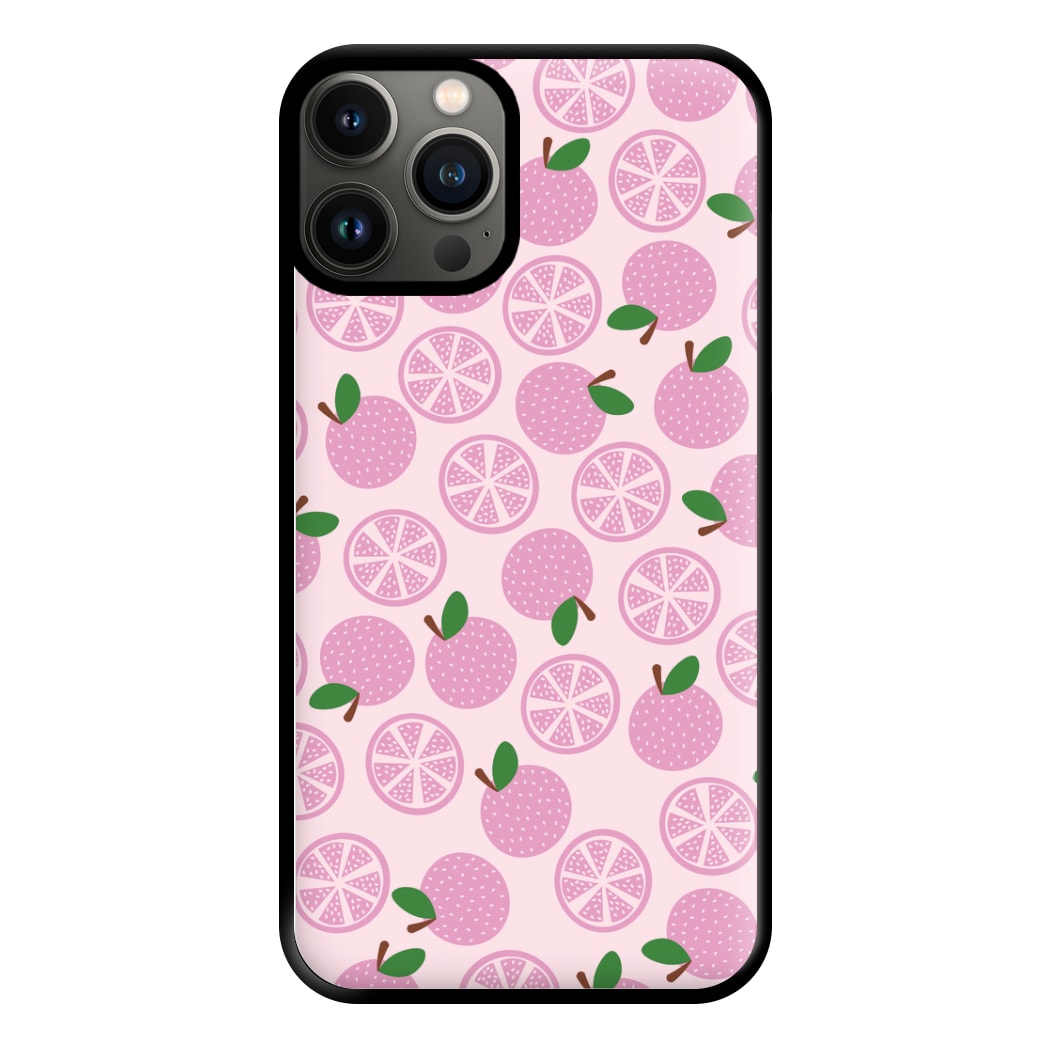 Textured Grapefruit Pattern Phone Case for iPhone 11 Pro Max