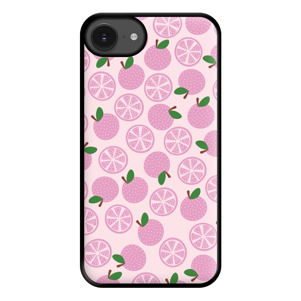 Textured Grapefruit Pattern Phone Case for iPhone 16e