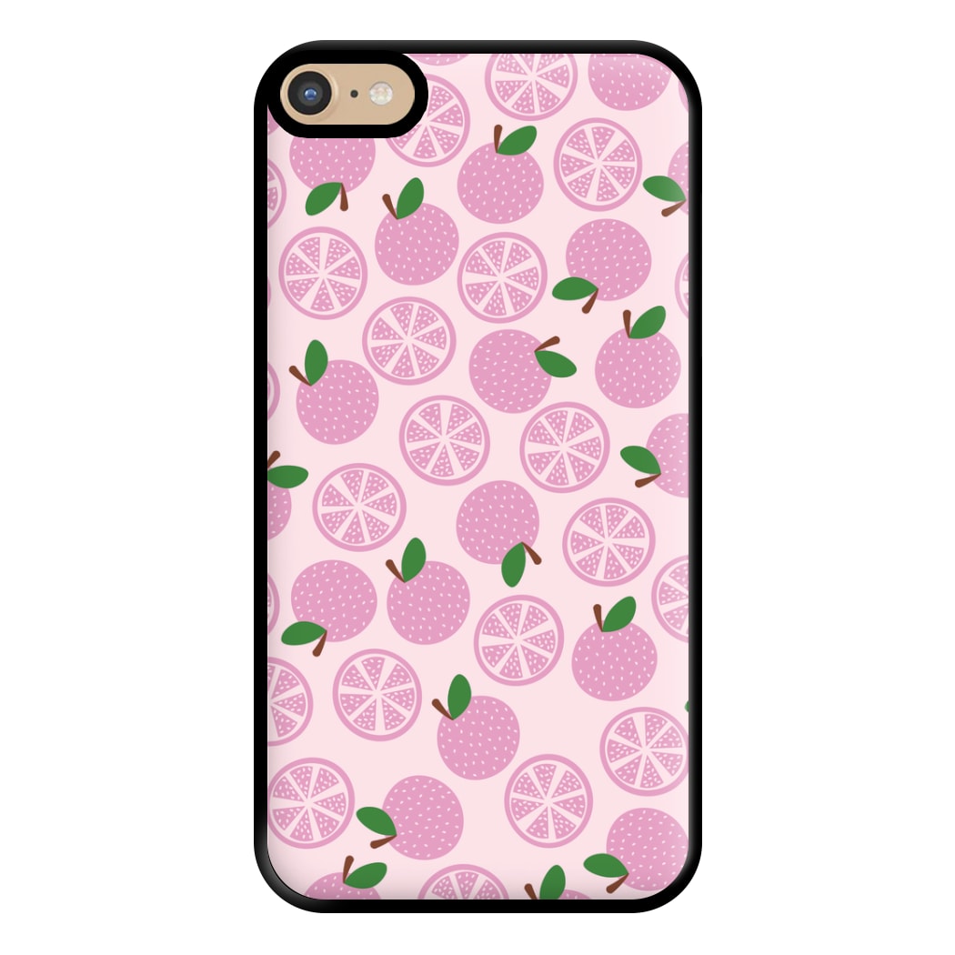 Textured Grapefruit Pattern Phone Case for iPhone 6 Plus / 7 Plus / 8 Plus