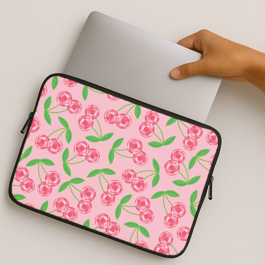 Disco Cherries Pattern MacBook Case