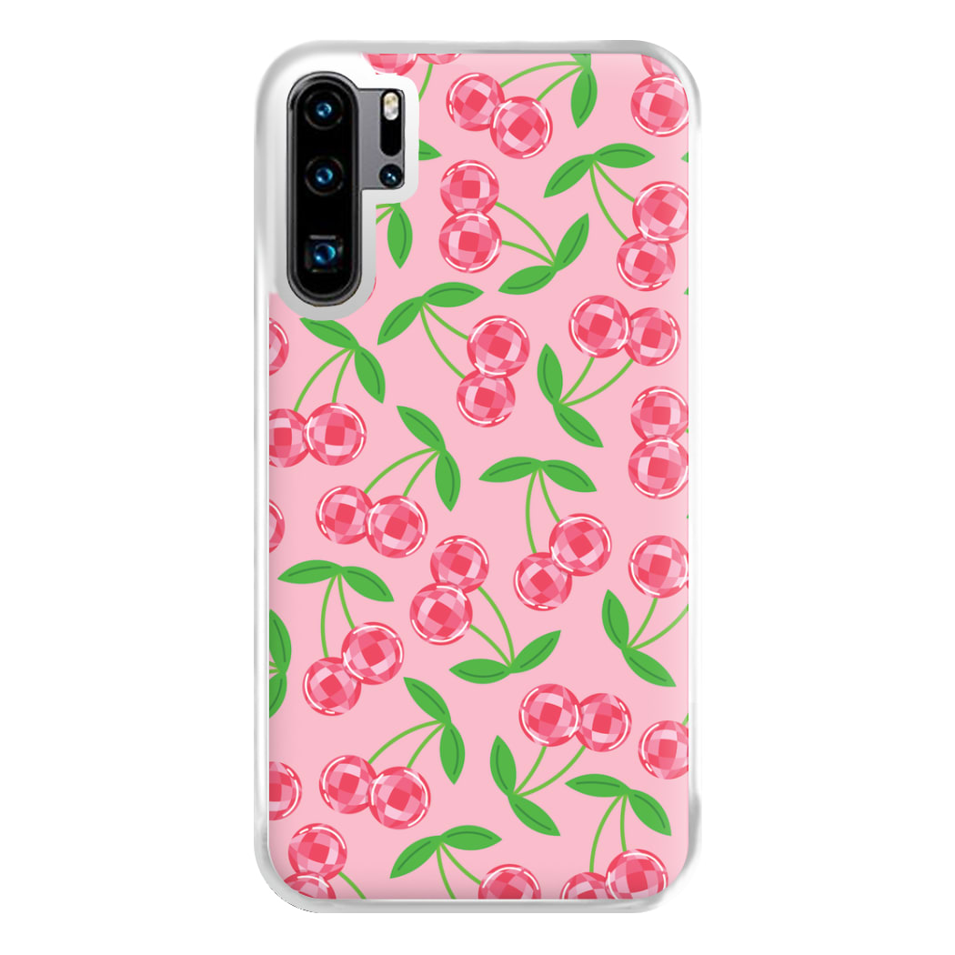 Disco Cherries Pattern Phone Case for Huawei P30 Pro