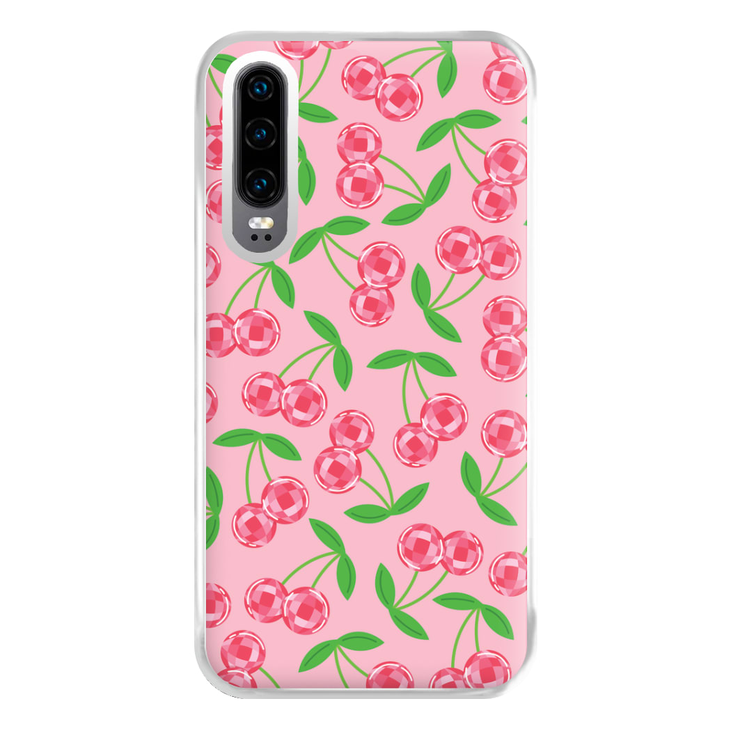 Disco Cherries Pattern Phone Case for Huawei P30