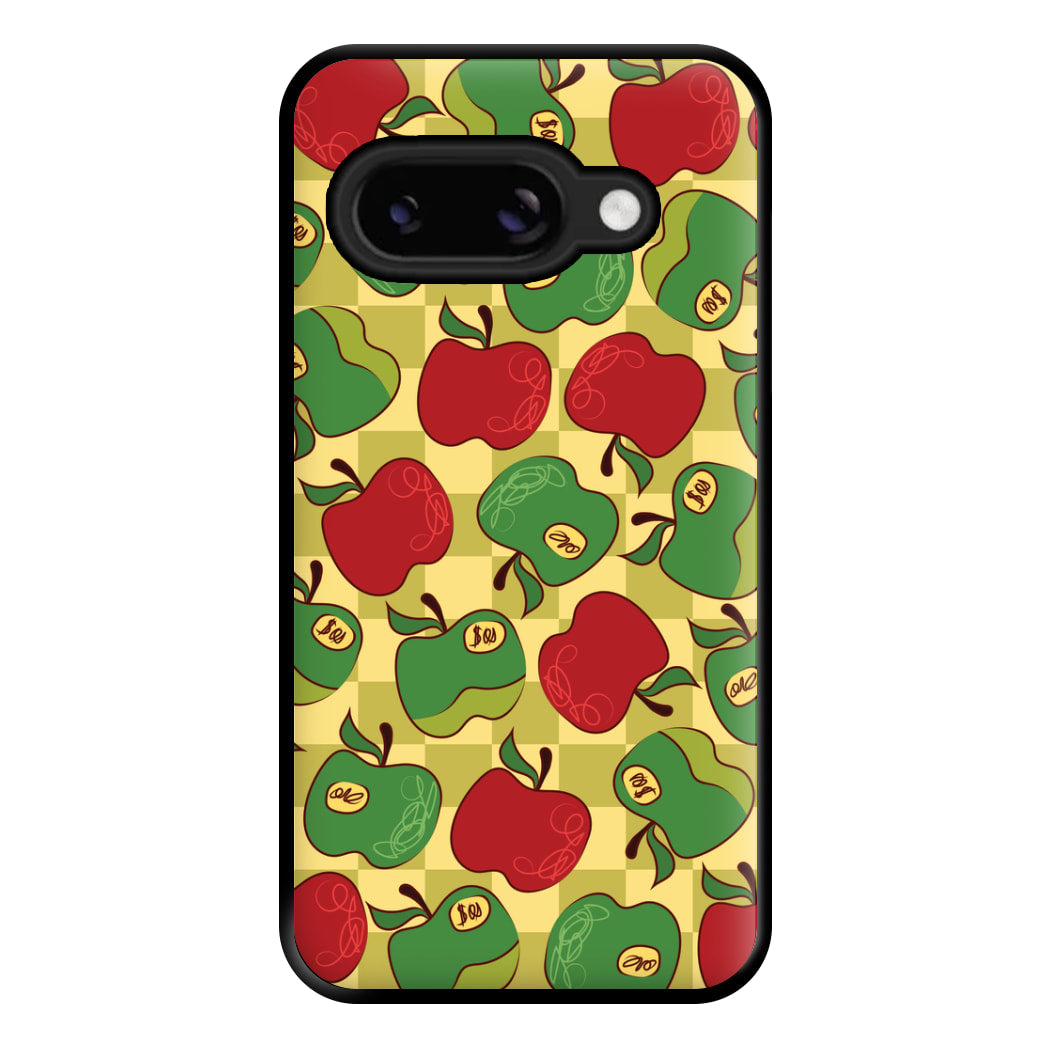 Artsy Apples Pattern Phone Case for Google Pixel 8a