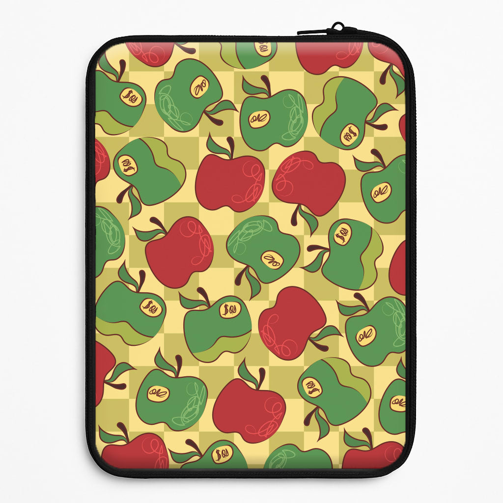 Artsy Apples Pattern Universal Laptop Sleeve