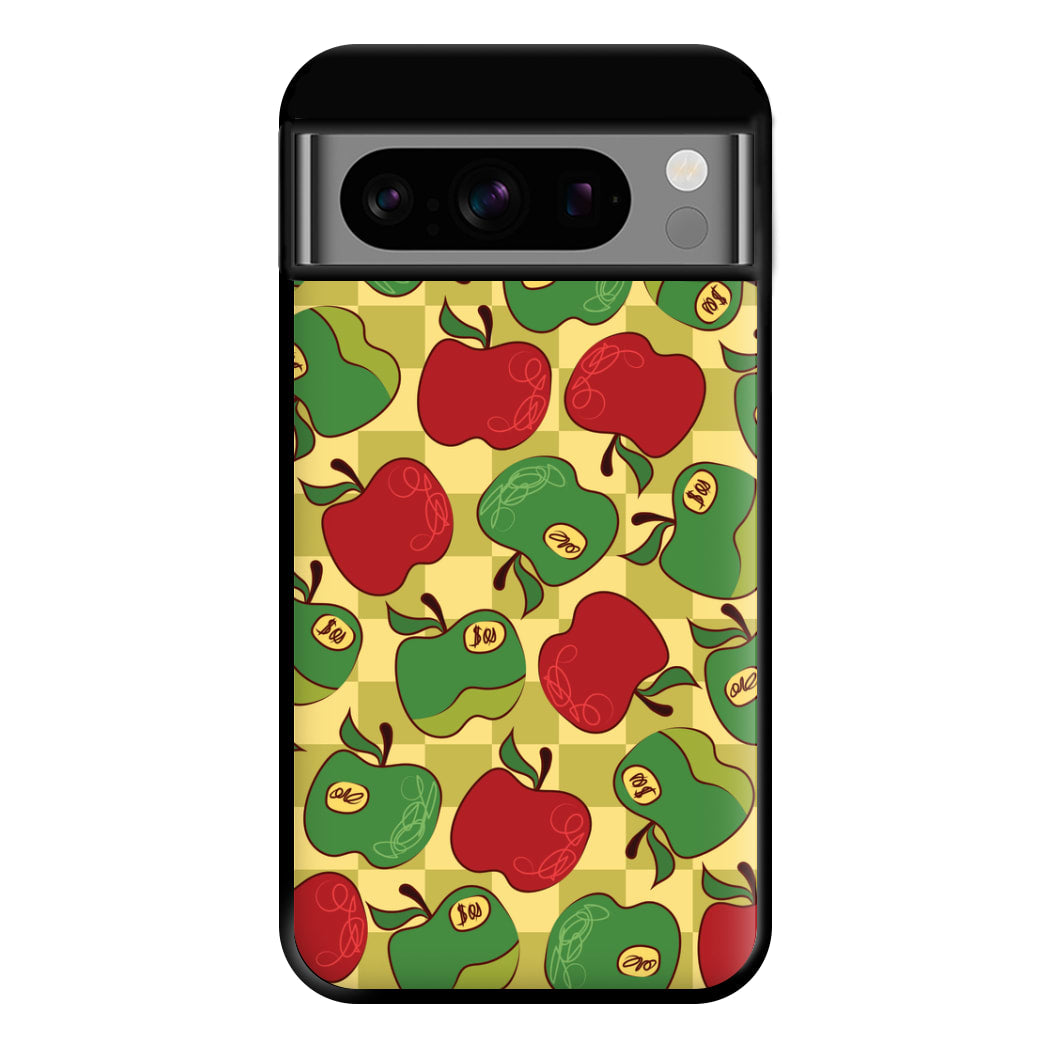 Artsy Apples Pattern Phone Case for Google Pixel 8 Pro