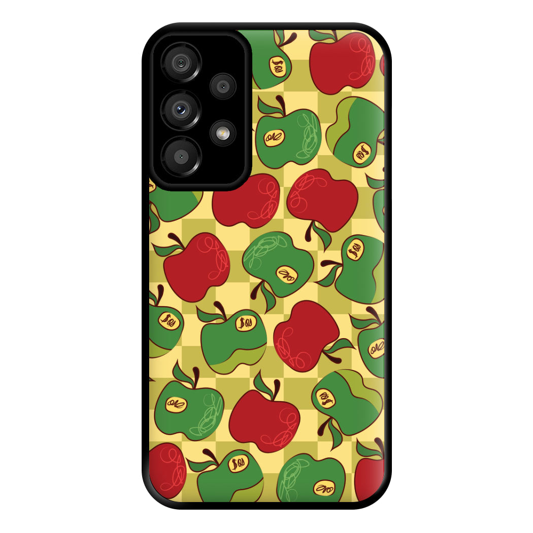 Artsy Apples Pattern Phone Case for Galaxy A33