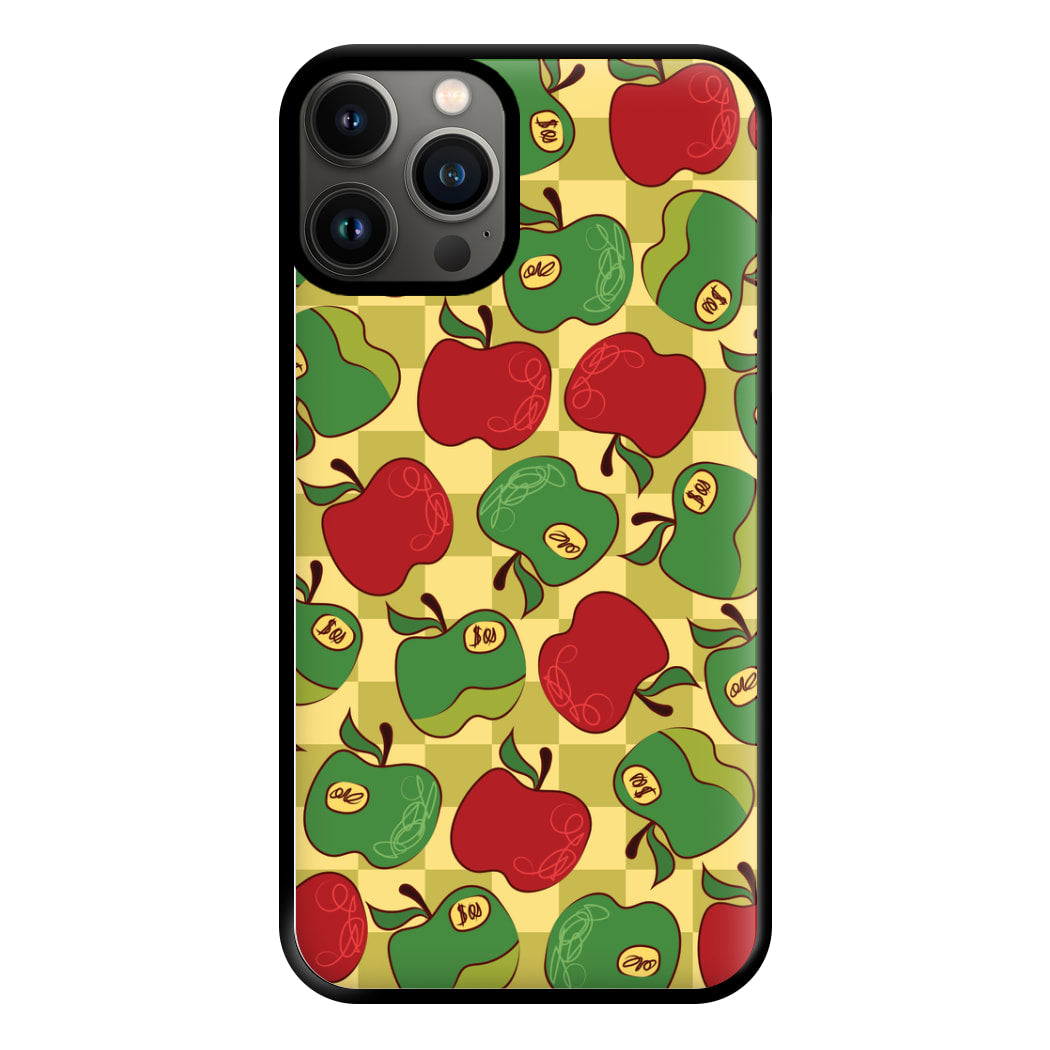 Artsy Apples Pattern Phone Case for iPhone 13 Pro Max