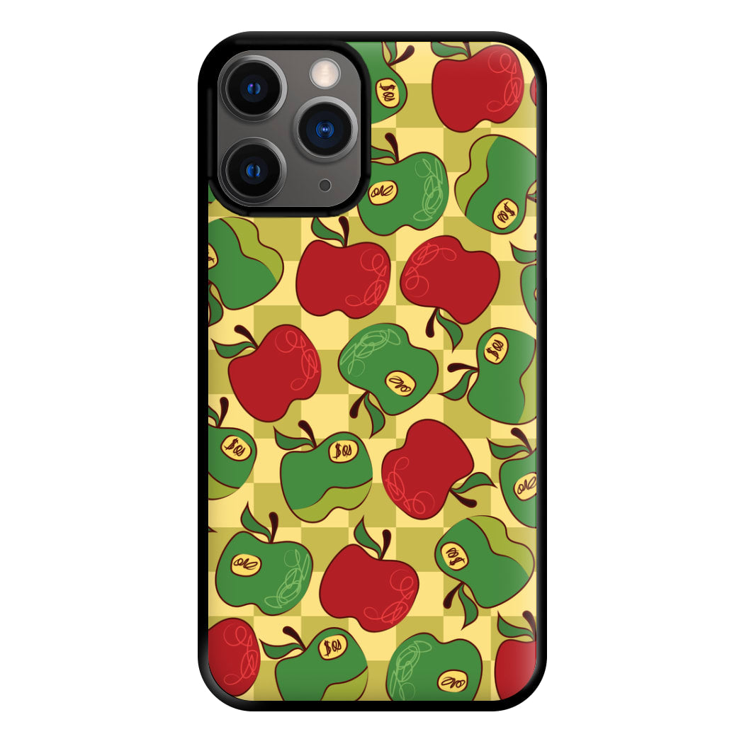 Artsy Apples Pattern Phone Case for iPhone 12 Pro Max