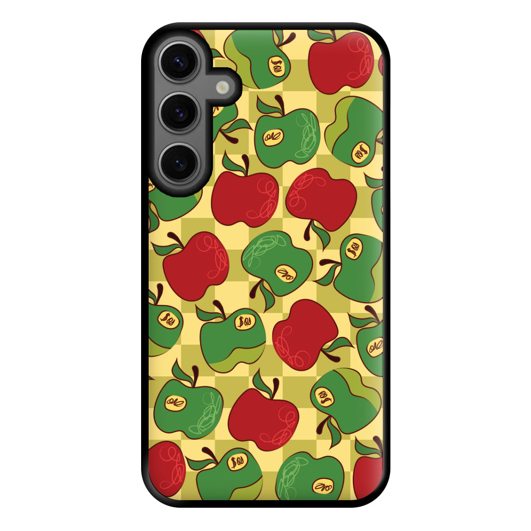 Artsy Apples Pattern Phone Case for Galaxy S23FE