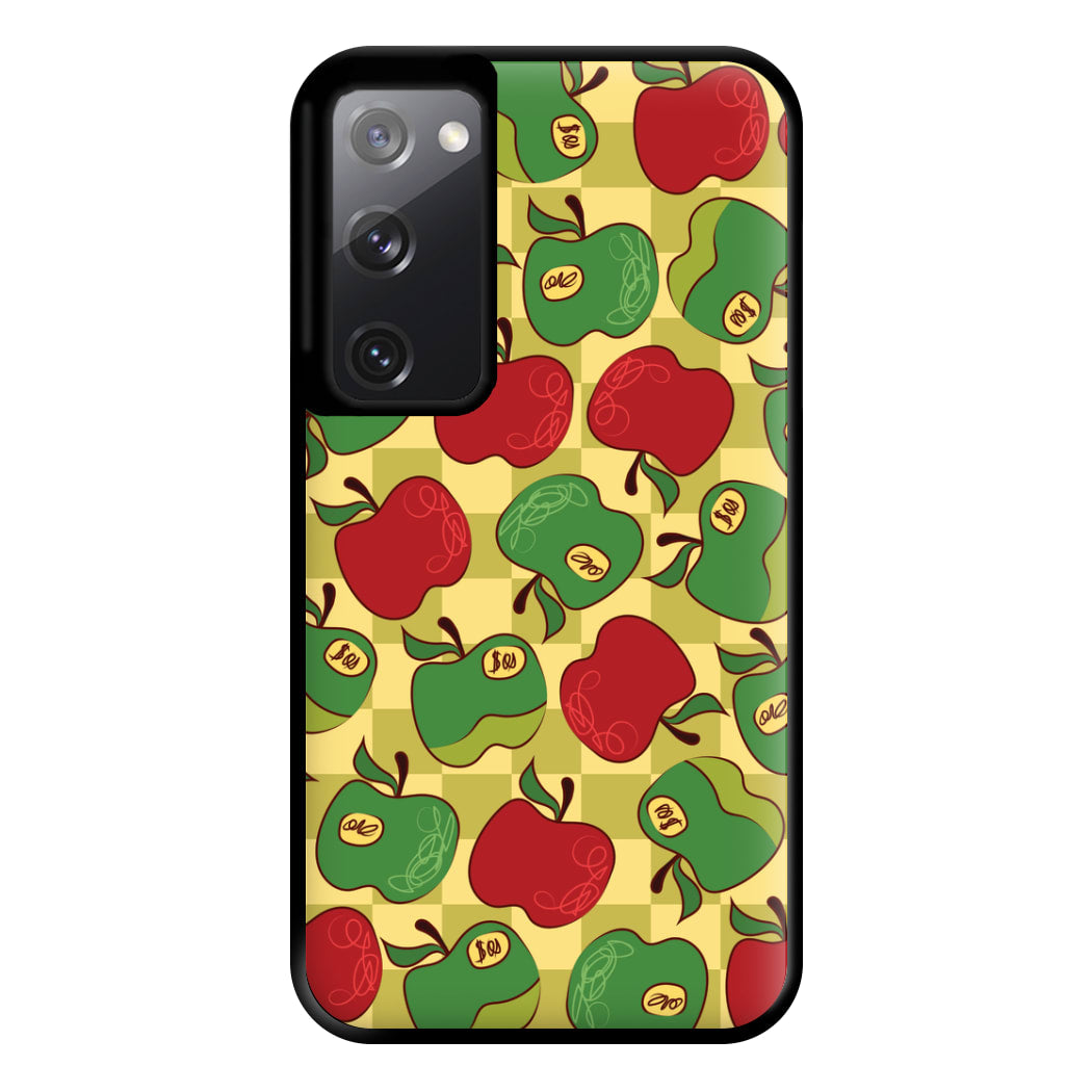 Artsy Apples Pattern Phone Case for Galaxy S20FE