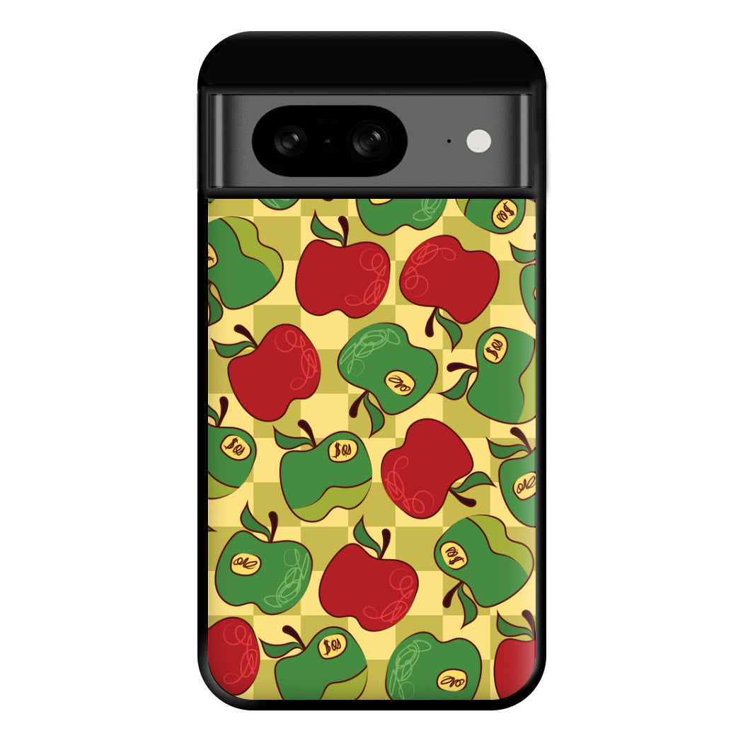 Artsy Apples Pattern Phone Case for Google Pixel 8