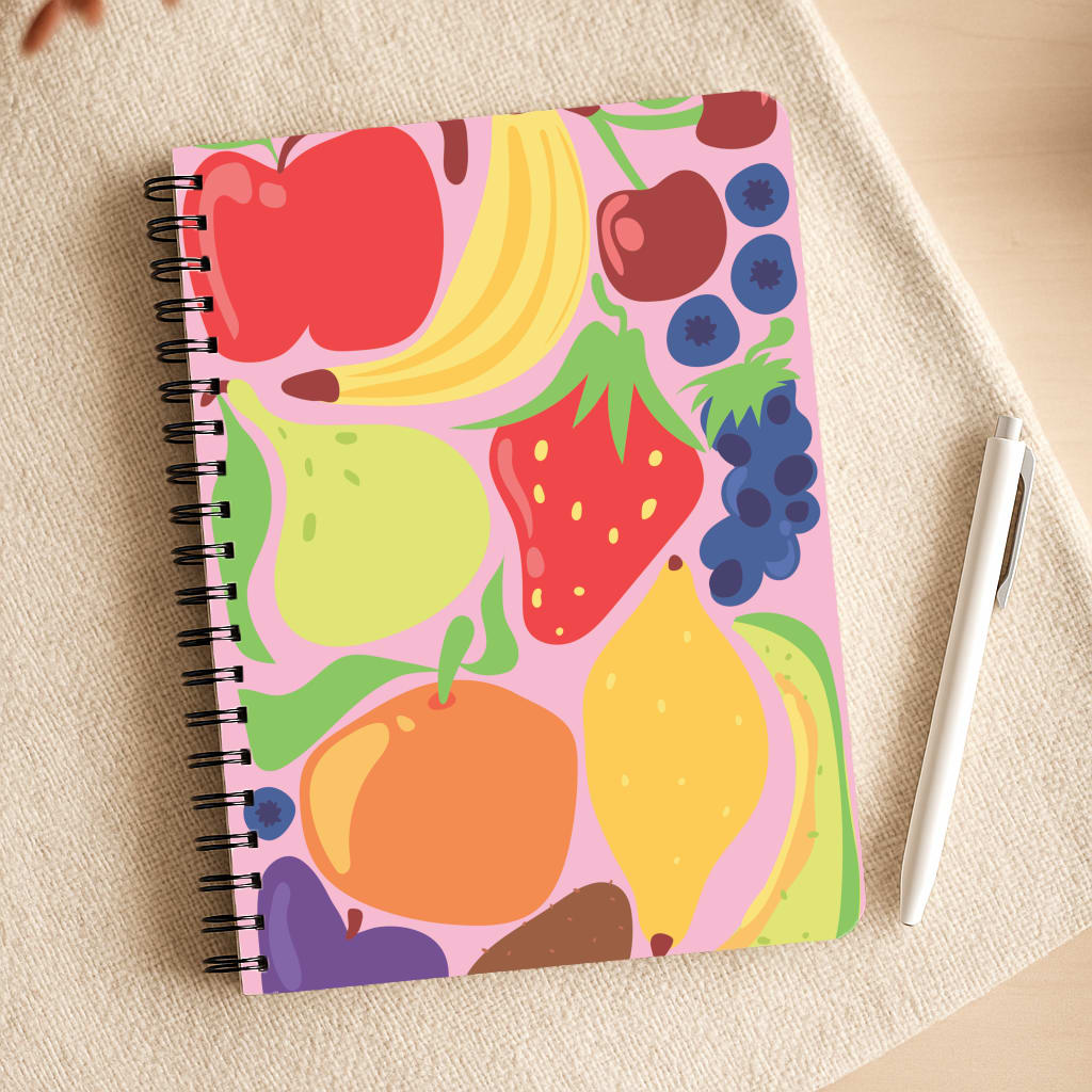 Abstract Fruits Notepad