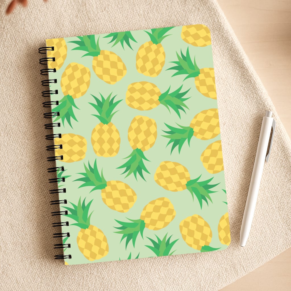Pineapples Pattern Notepad