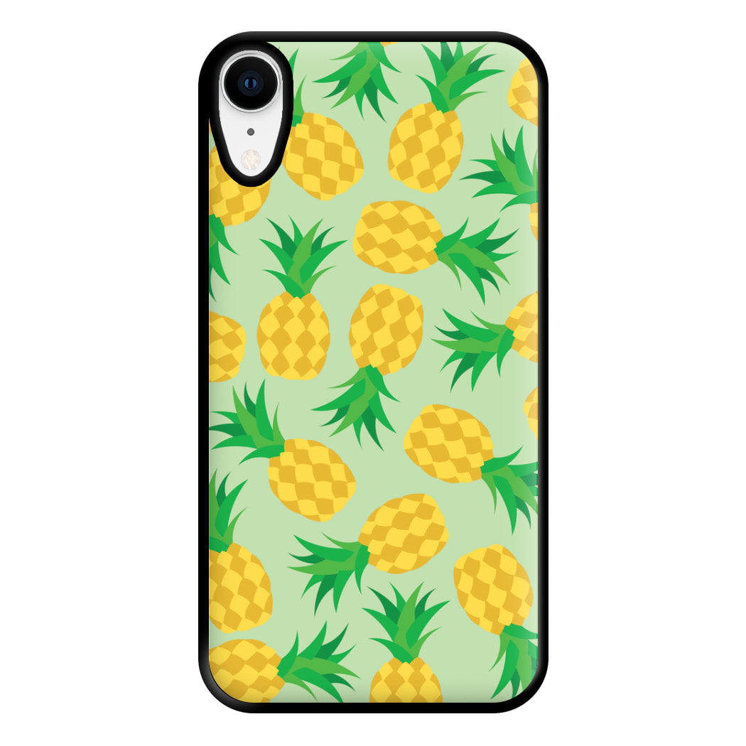 Pineapples Pattern Phone Case for iPhone XR