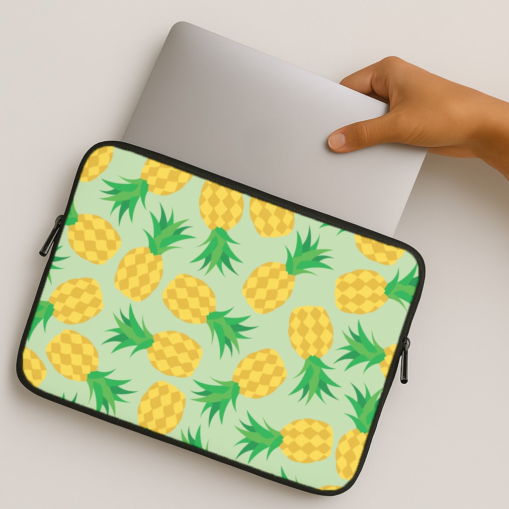 Pineapples Pattern MacBook Case