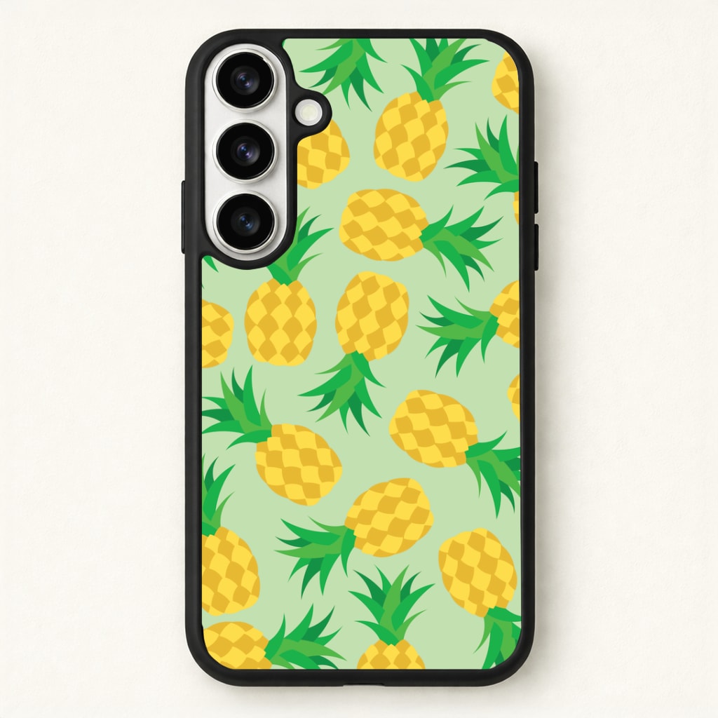 Pineapples Pattern Phone Case for Galaxy S26