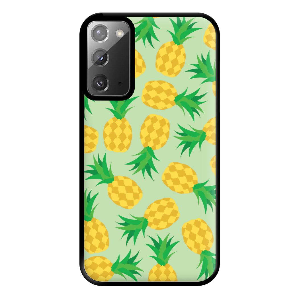 Pineapples Pattern Phone Case for Galaxy Note 20 Ultra