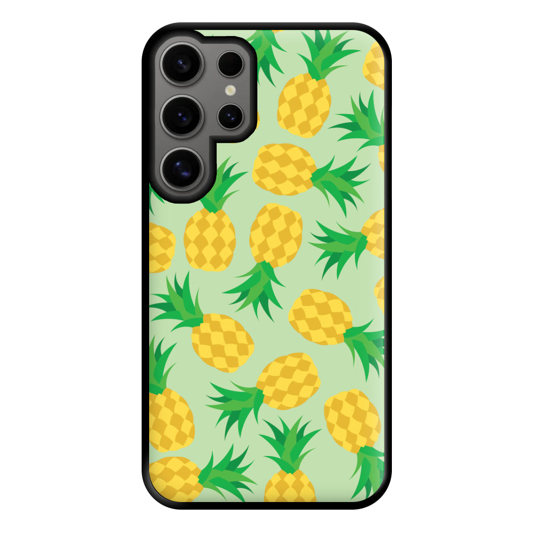 Pineapples Pattern Phone Case for Galaxy S24 Ultra