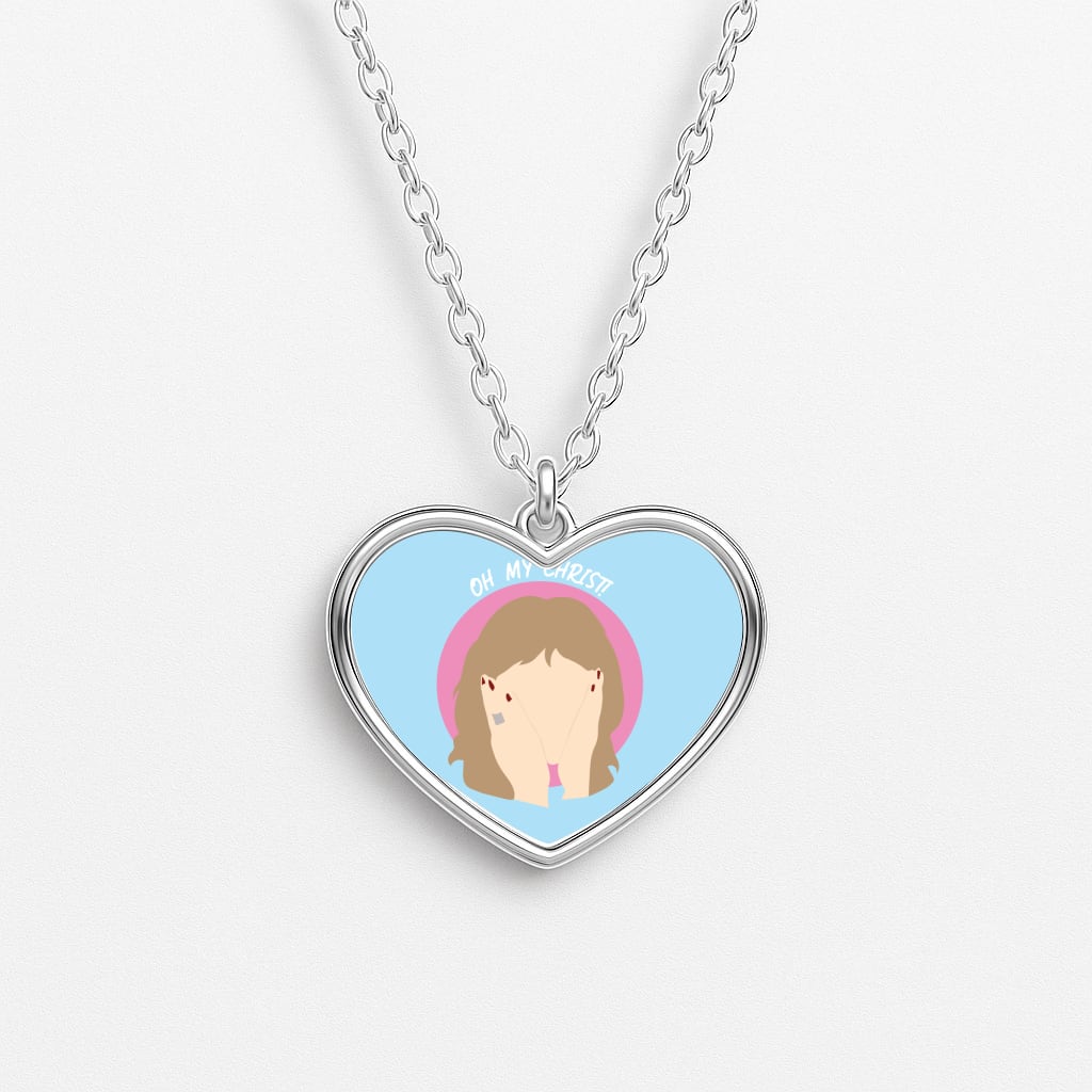 Oh My Christ! Heart Necklace