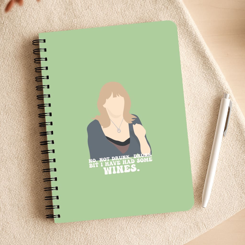 I Have Had Some Wines Notepad