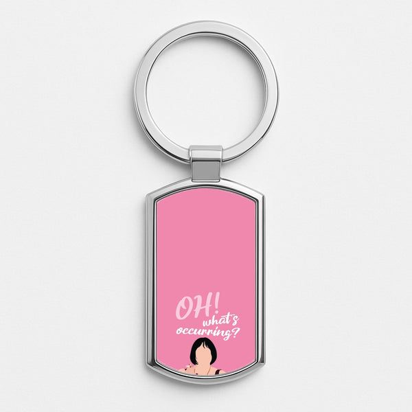 What's Occuring? Silver Keyring