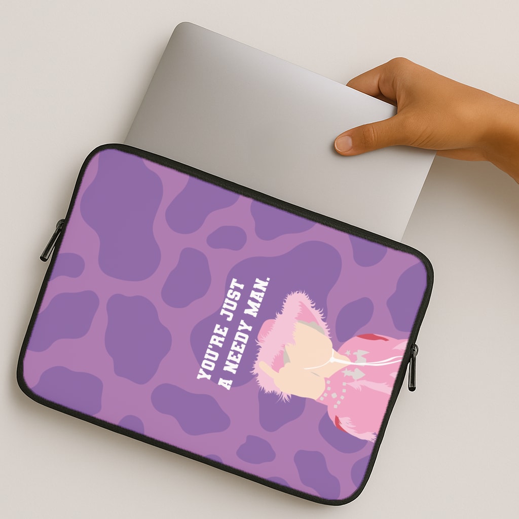 You're Just A Needy Man MacBook Case