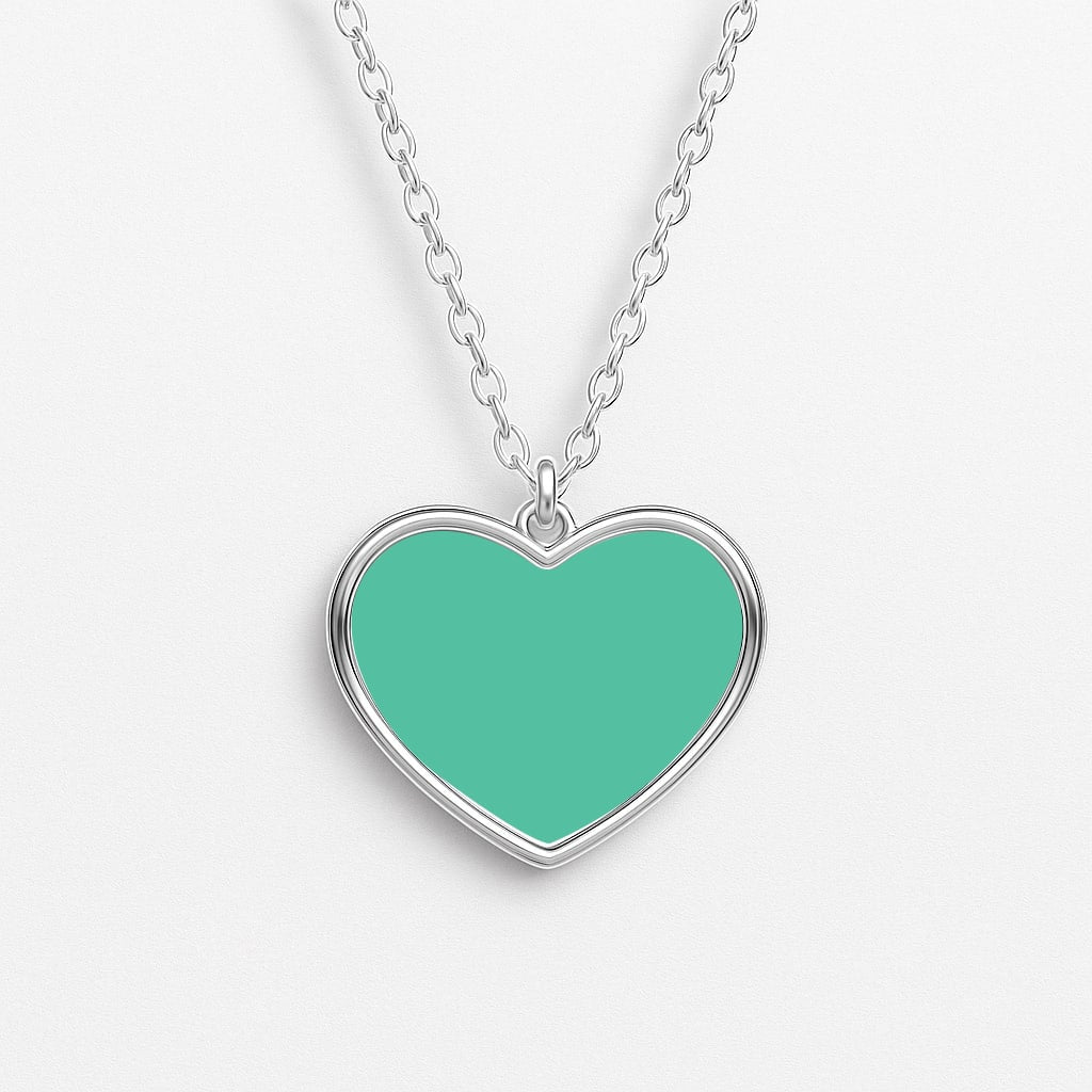 Cast Heart Necklace